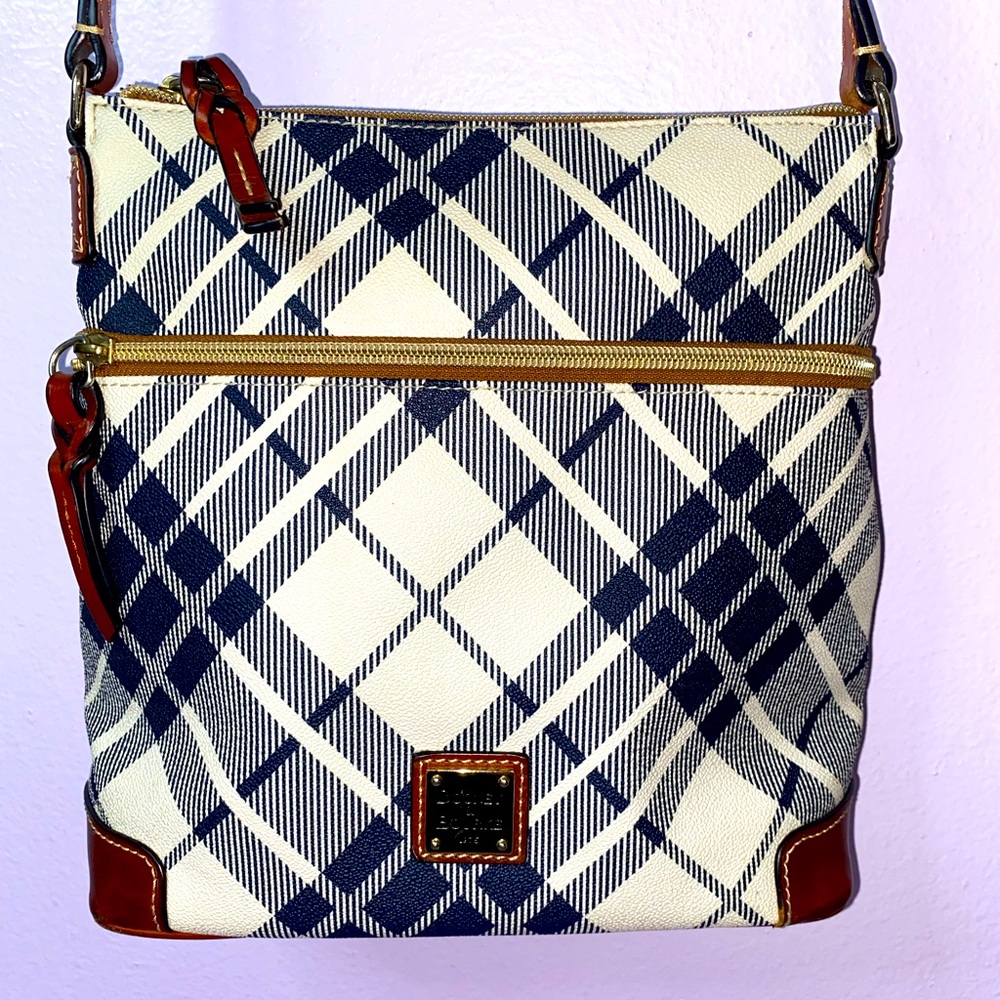 Dooney & Burke crossbody plaid